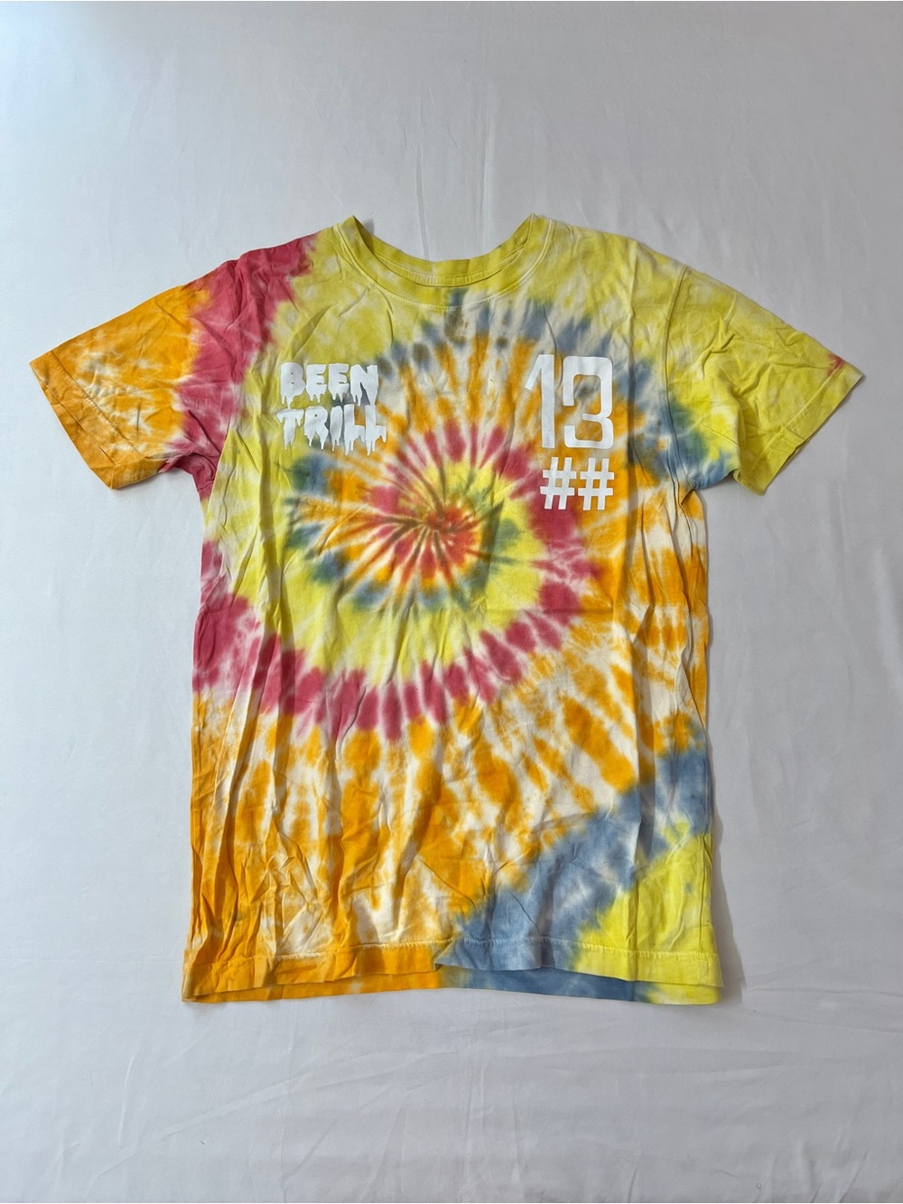 Been Trill Tie Dye Short Sleeve Tee T-shirt